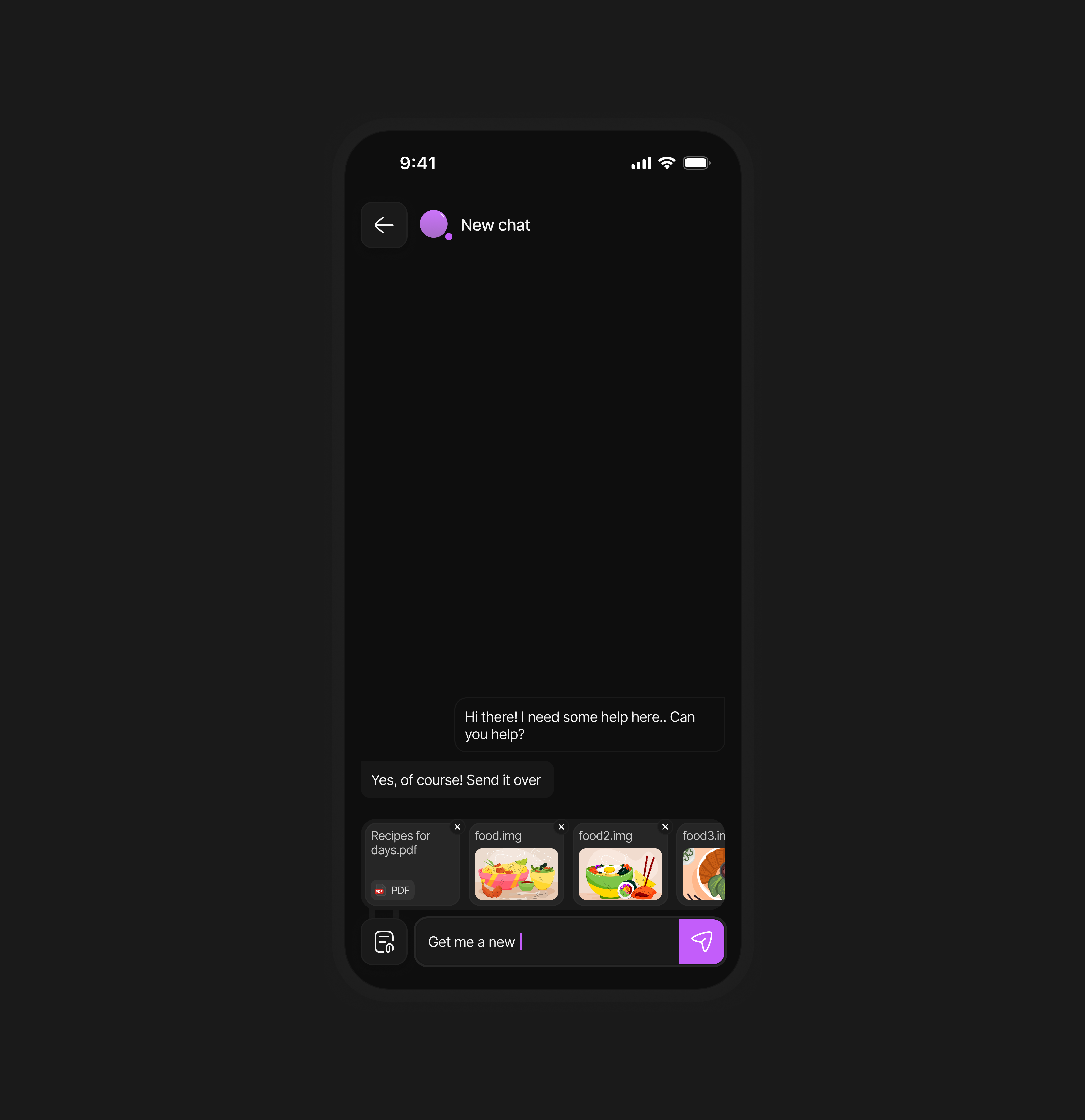 AI Chat Interface